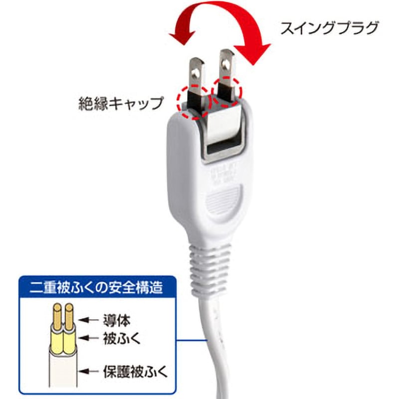 高速 割引 2025 東日本 TAP-EX2WN プラグ サンワサプライ ACアダプタ専用電源延長コード ミニカー