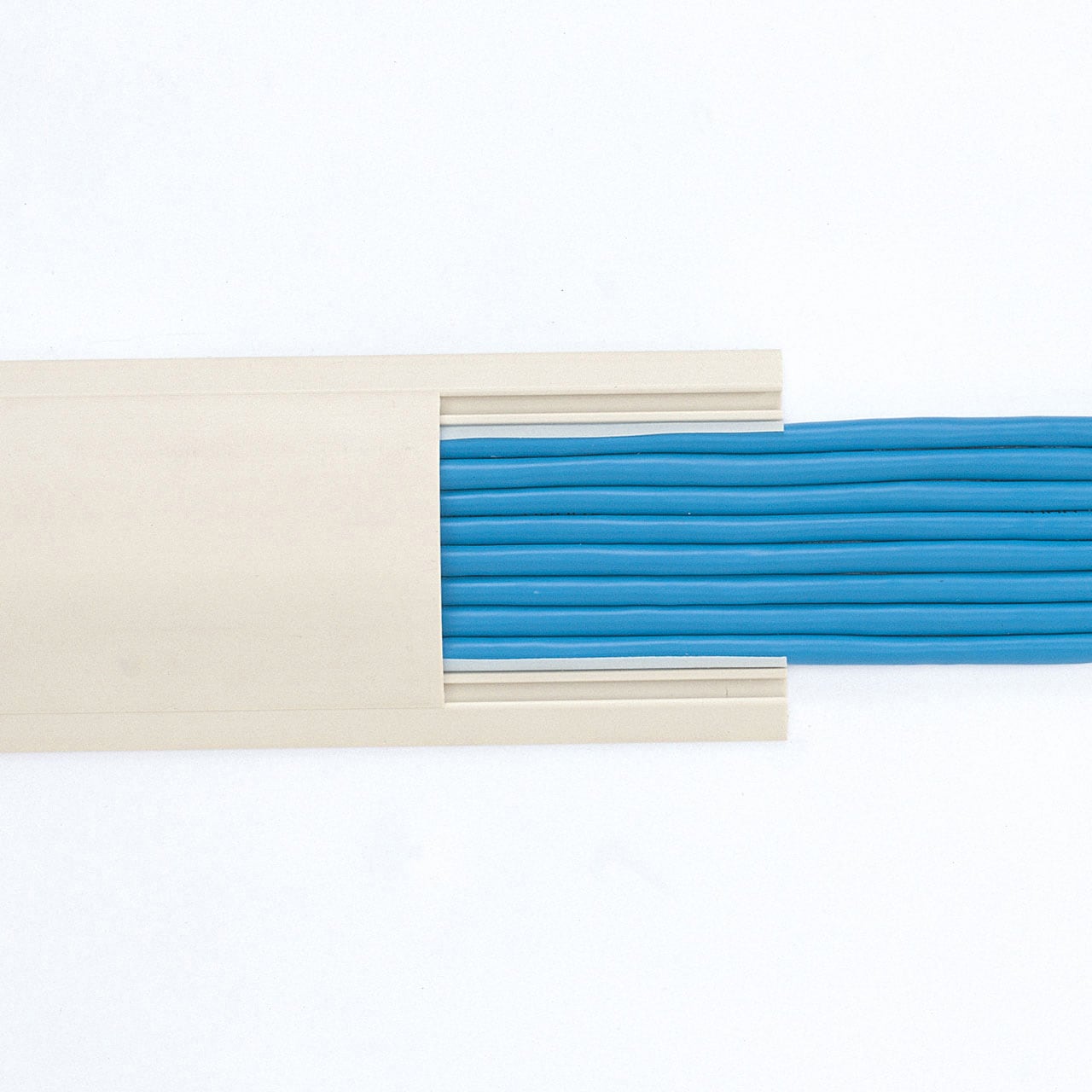 CA-R70 ケーブルカバー サンワサプライ アイボリー色 長さ1m寸法W70