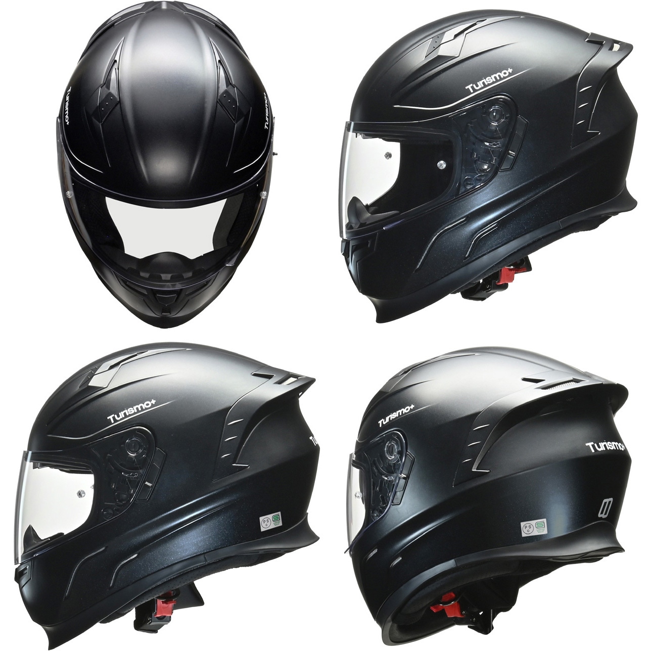 ヘルメット TURISMO PLUS LEAD(リード工業) マットブラック色 【通販