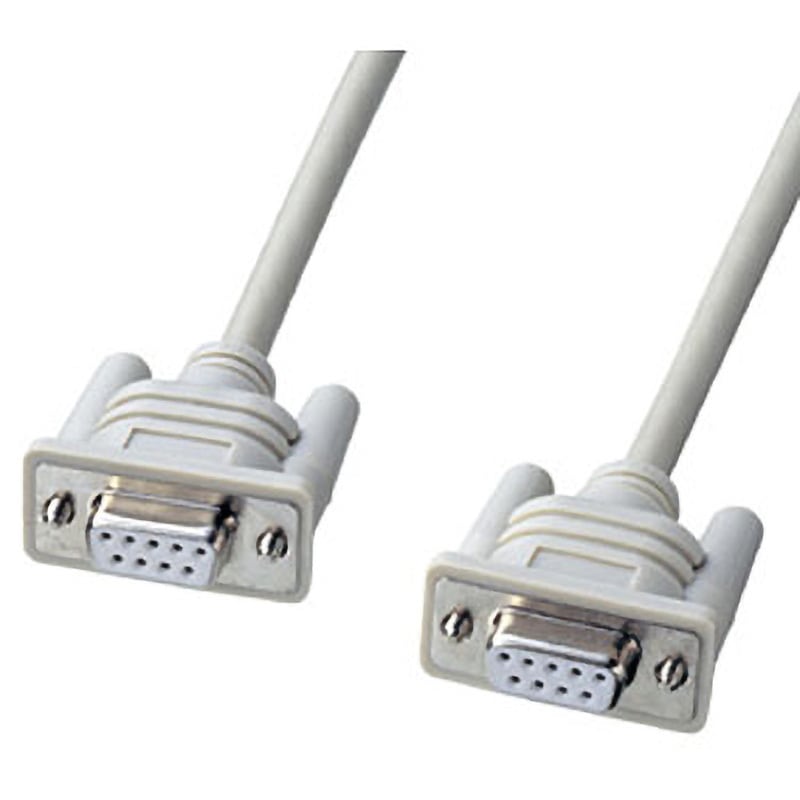 KR-ECM2 エコRS-232Cケーブル サンワサプライ メス - メス ストレート