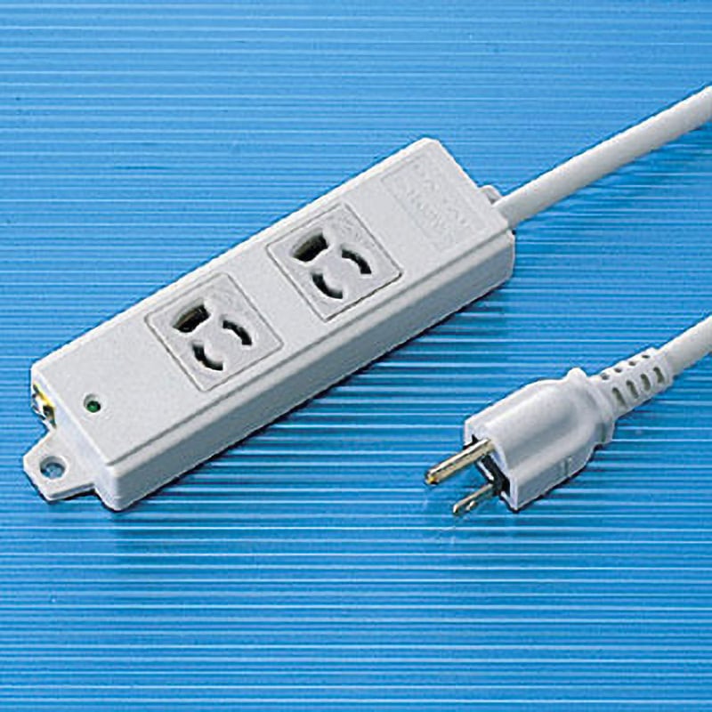 TAP-KE2-1 工事物件タップ サンワサプライ 2口 3P抜け止め マグネット