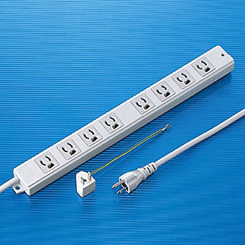 TAP-MG3811N 抜け止めタップ サンワサプライ 8口 電源コード2m プラグ形状3P