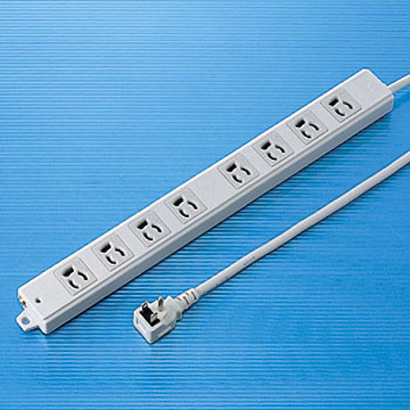 ［送料込］工事物件タップ8個口3m2つ TAP-K8-3BL【工事物件タップ （3P・8個口・3m・ブルー）】工場