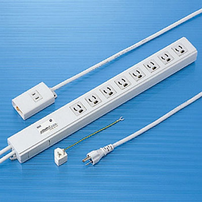 TAP-3812NFN ノイズフィルタタップ サンワサプライ 8口 3P抜け止め