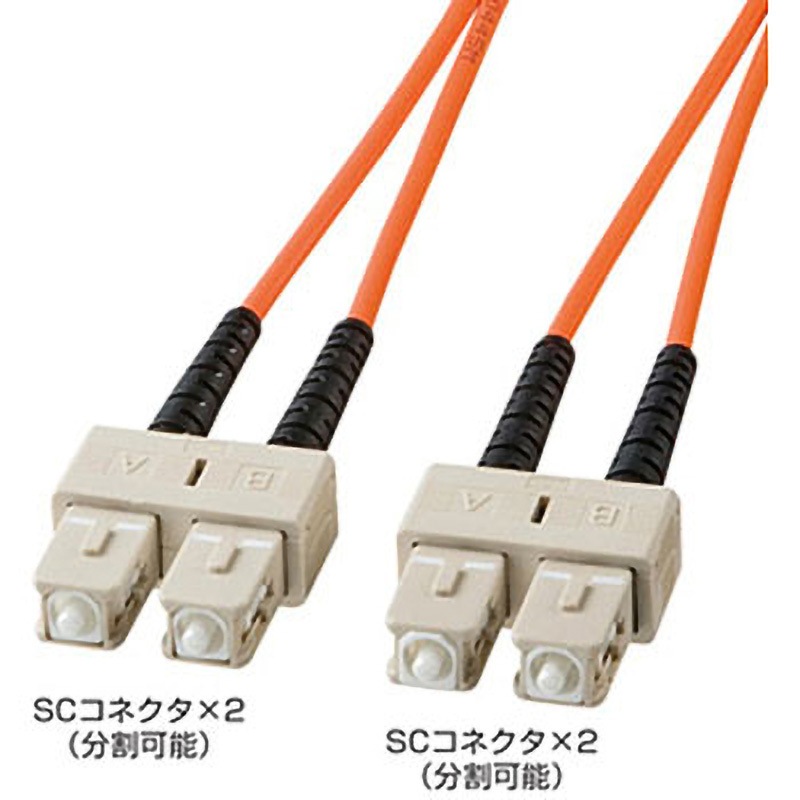 HKB-SCSC5-50L 光ファイバケーブル 1個 サンワサプライ 【通販モノタロウ】