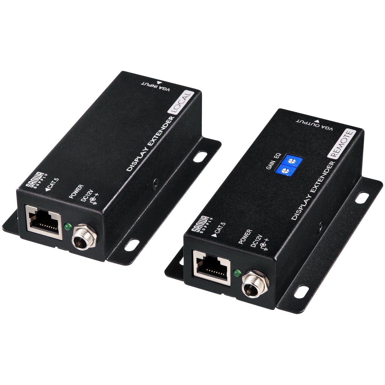 VGA-EXSET3 ディスプレイエクステンダー 1個 サンワサプライ