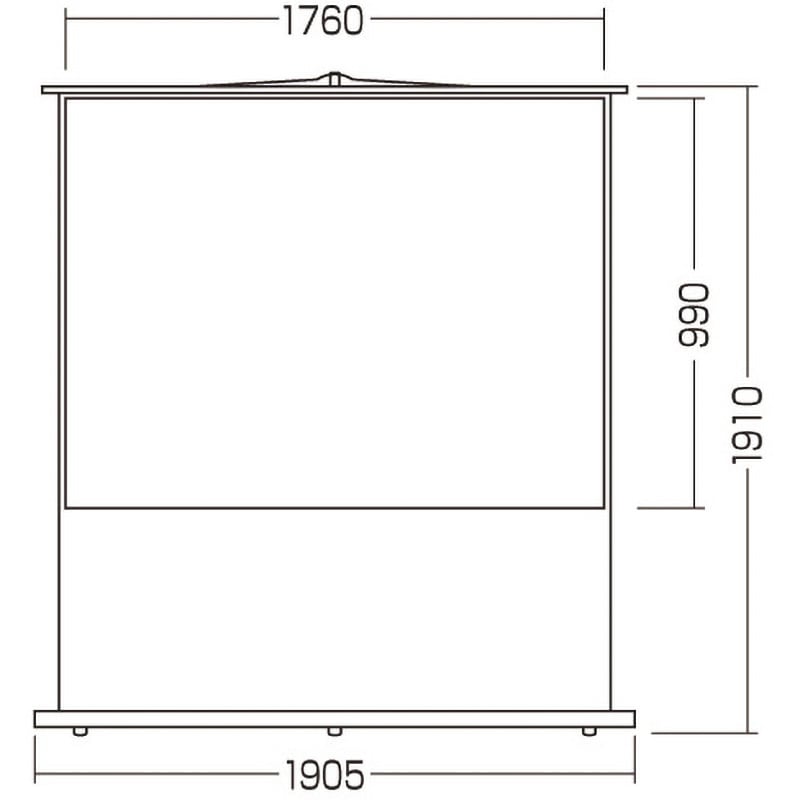 プロジェクタースクリーン サンワサプライ 【通販モノタロウ】