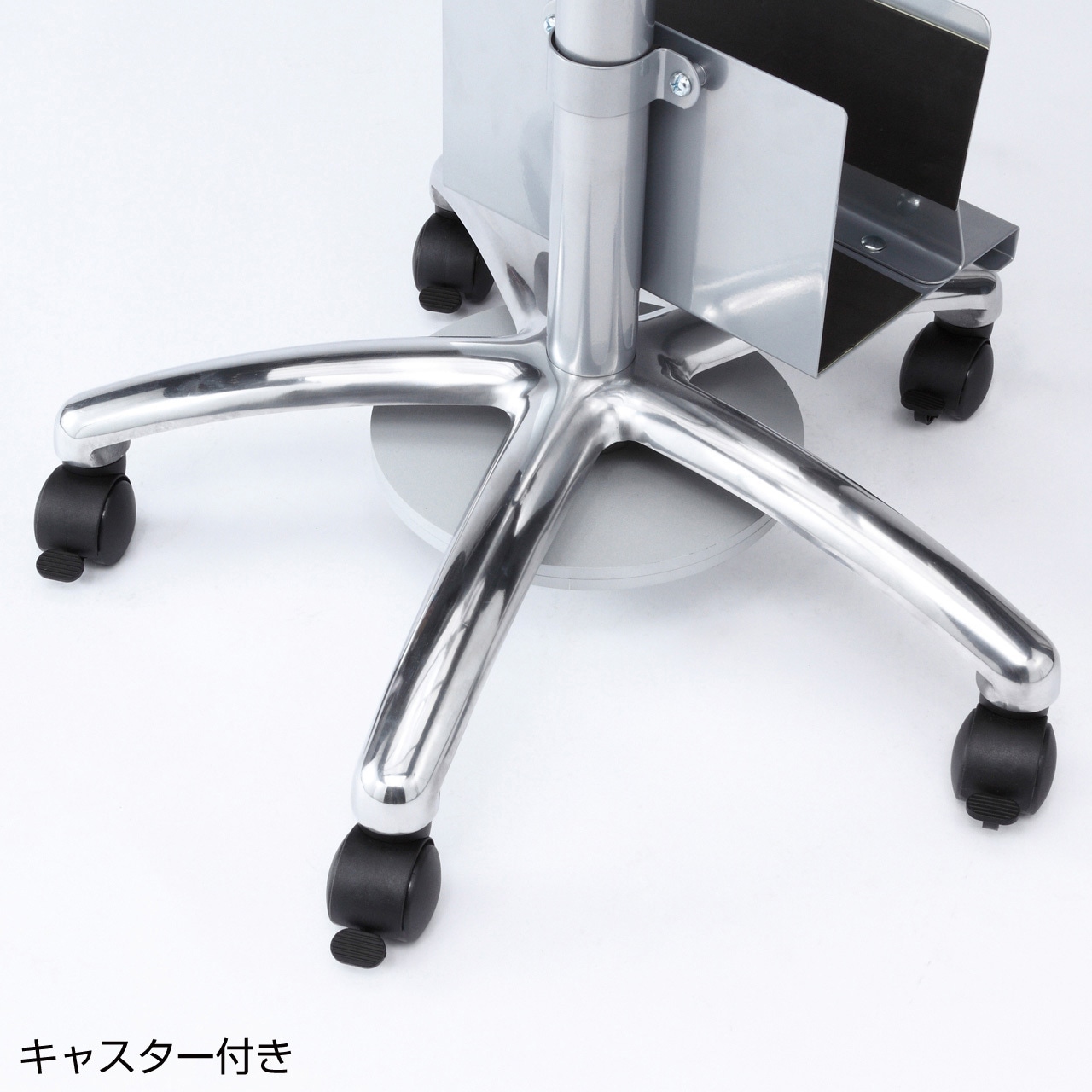 サンワサプライ　キーボード台、CPUスタンド付き17型〜24型対応液晶モニタスタンド　CR-LAST9 : サンワサプライ キーボード台、CPUスタンド付き17型-24