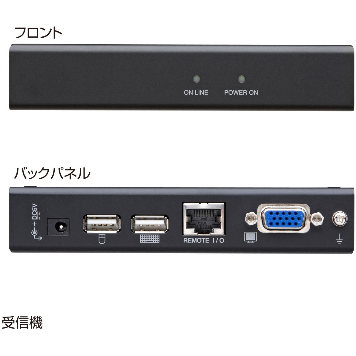 サンワサプライ　KVMエクステンダー　VGA-EXKVMU 最大150m延長 VGA-EXKVMU KVMエクステンダー 1個 サンワサプライ 【通販モノタロウ】