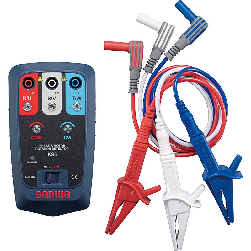 KS3 モーター検相器 1台 三和電気計器 【通販モノタロウ】