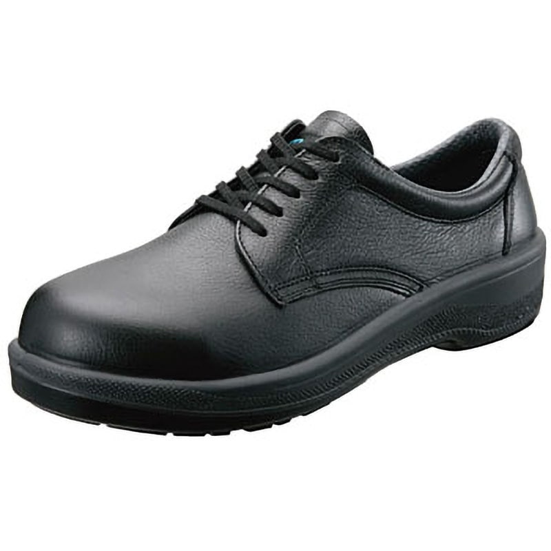 ECO11黒 安全靴 エコシリーズ 短靴 ECO11黒 シモン 紐タイプ ウレタン製ソール 革靴 サイズ25.5cm足幅3E