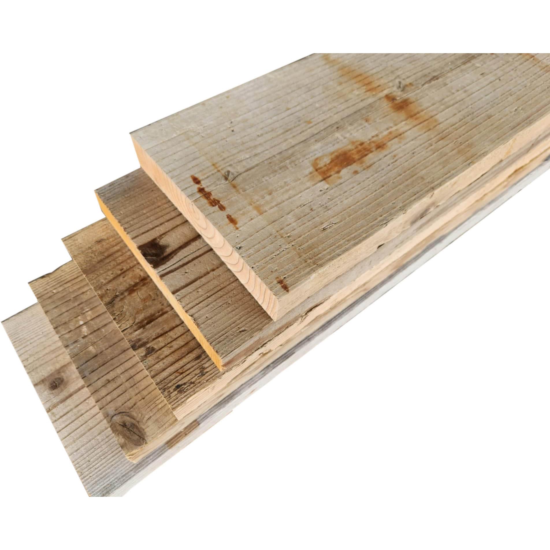 5-35K 古材足場板 35mm厚 WOODPRO 幅200～210mm長さ900mm 1セット(10本