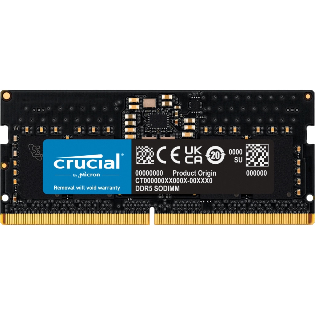 CT8G48C40S5 ノートPC用増設メモリ 8GB(8GBx1枚)DDR5 4800MT/s(PC5