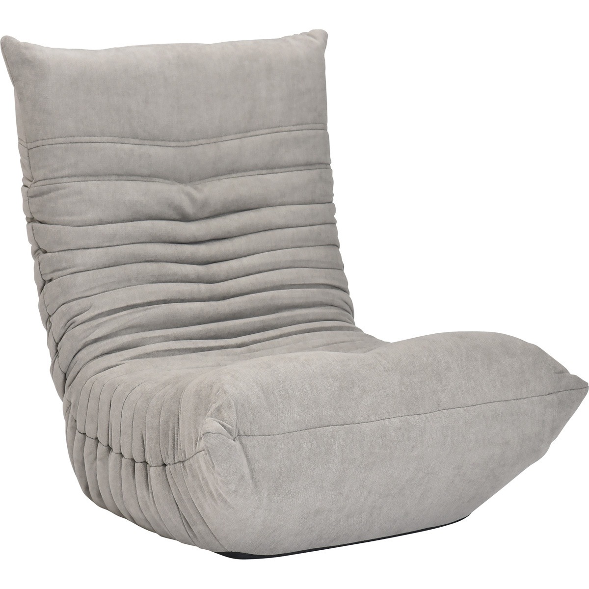 ブルコ 1Pソファ GY ソファ タマリビマルシェ 幅770mm奥行730～980mm高さ770～870mm