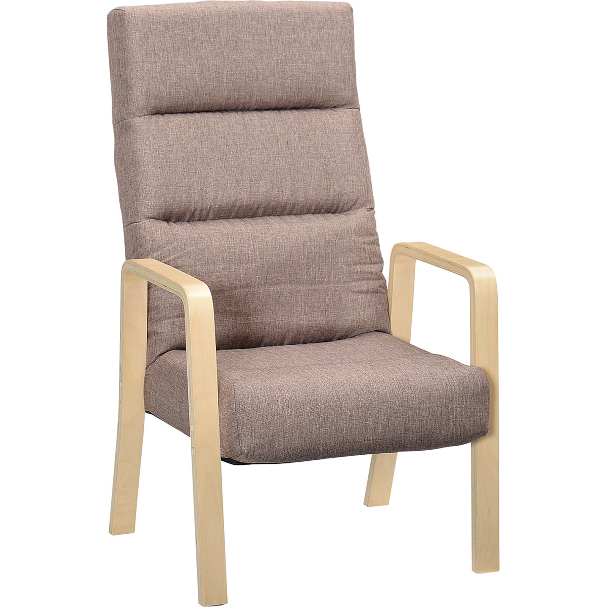 コザト 高座イス BR パーソナルチェア タマリビマルシェ 幅580mm奥行570～830mm高さ1010～920mm