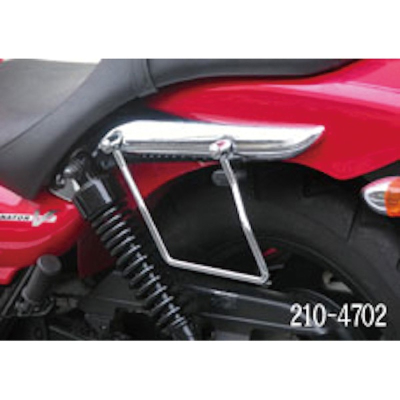 クロームメッキ マフラー 取り付けブラケット付き エリミネーター250v