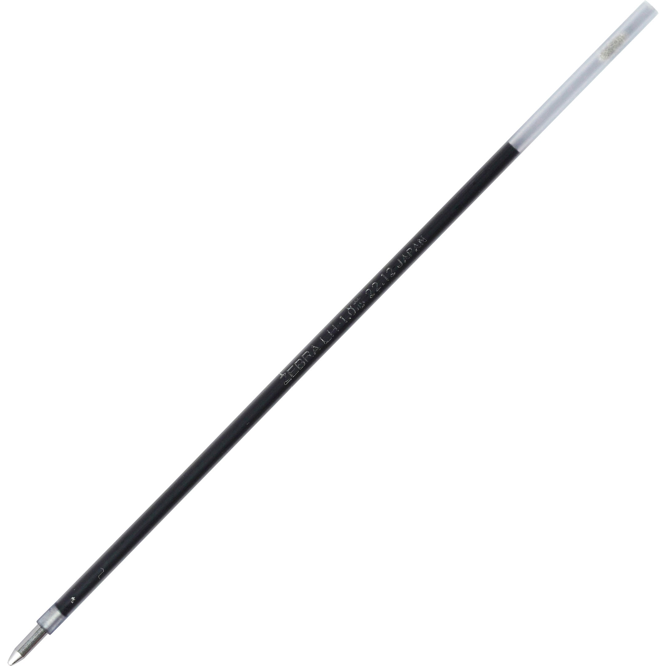 RLH10-BK LH-1．0芯 ゼブラ 替芯 油性 黒 タプリクリップ用 RLH10-BK