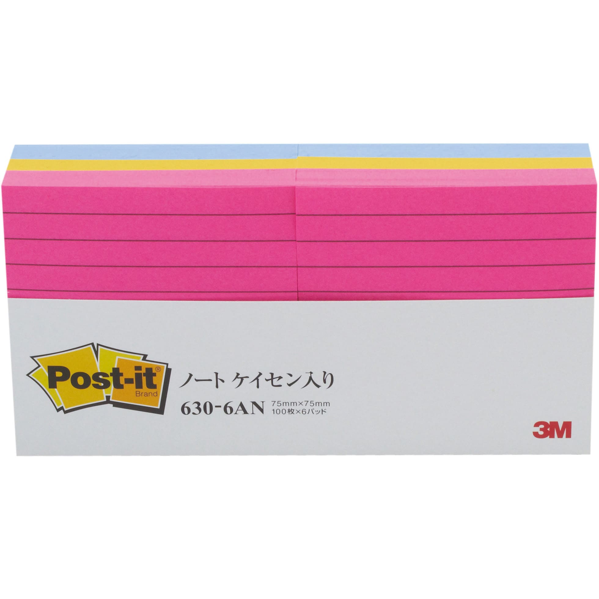 3M Post-it ポストイット 再生紙パワーパック ノート 3M-6542-K