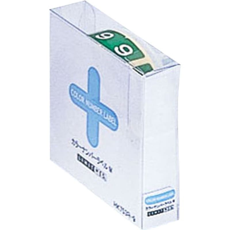 (まとめ) リヒトラブ カラーかなラベルMロールタイプ 「か」 HK763R-2 1箱（300片） 〔×10セット〕 カラーナンバーラベル Ｍ（ロールタイプ） - 株式会社リヒトラブ