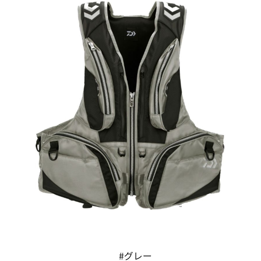 グレー(580321) DF-3626 フローティングベスト DAIWA(ダイワ)[船舶用品