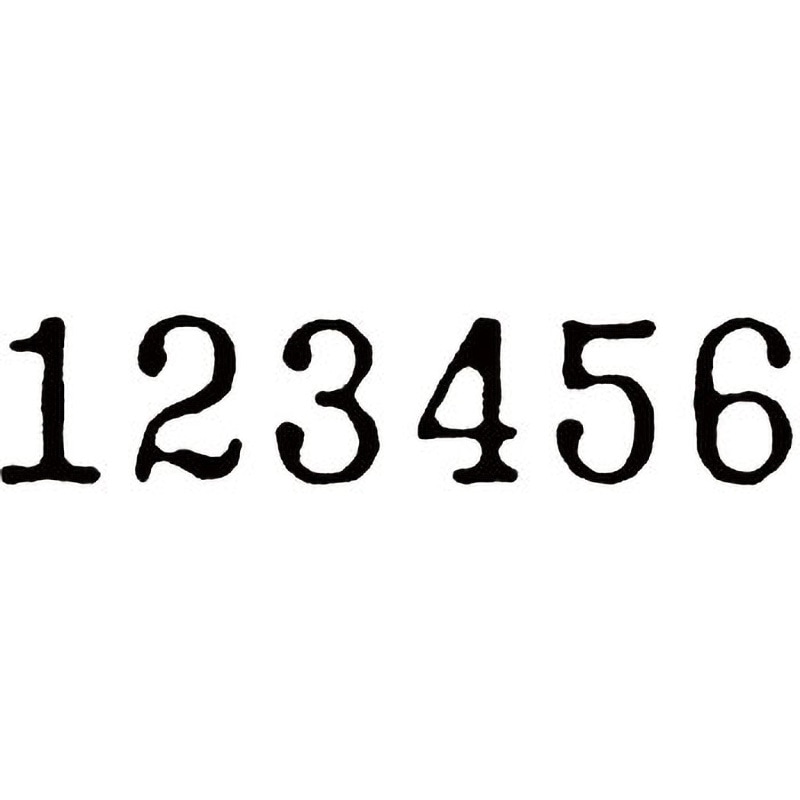 マックス 手にやさしいナンバリング　ＮＲ−６０ＦNR-60F マックス NRー60F ナンバリング 6桁レバー式A字体 007556152 1個（直送