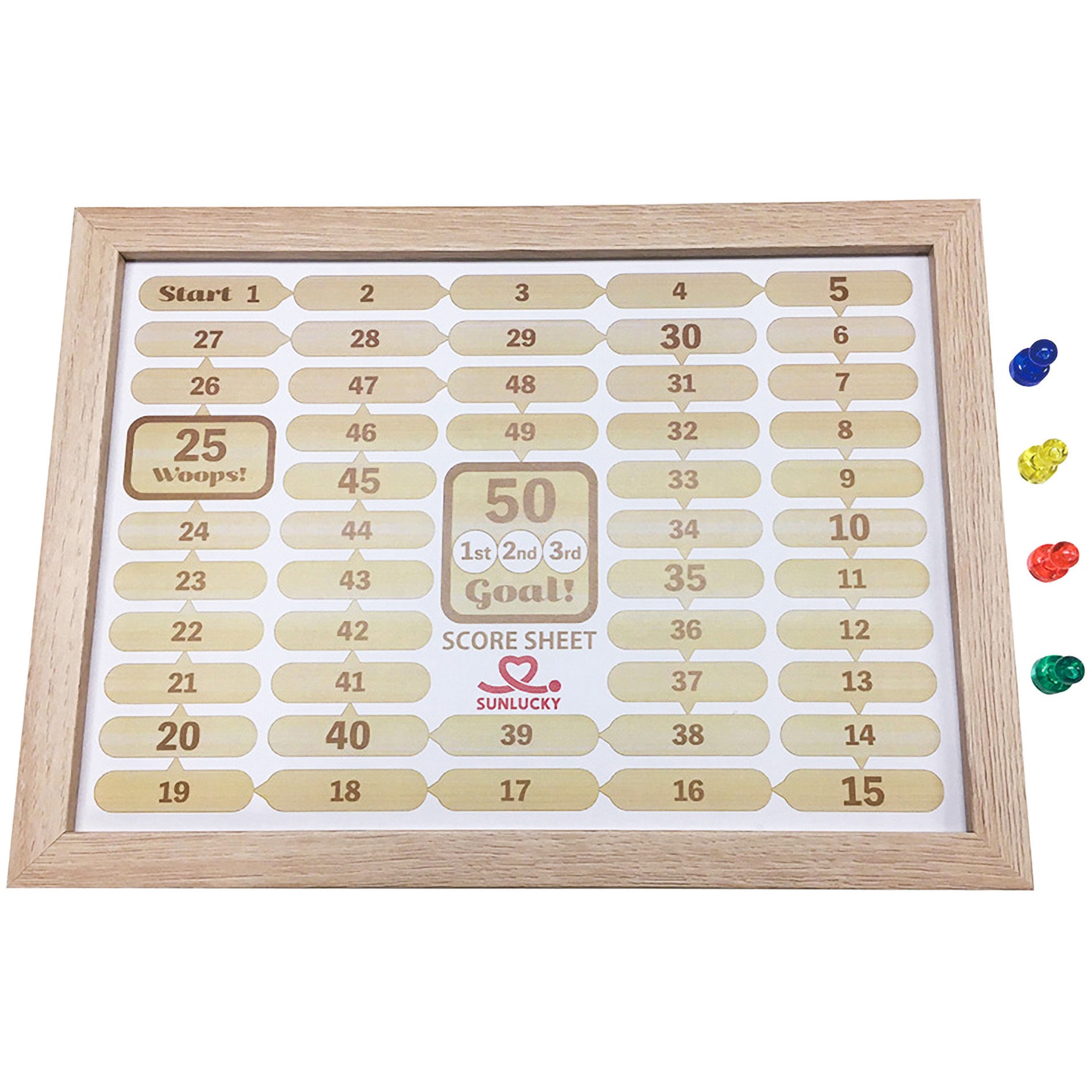 MOL-300 得点板 SUNLUCKY(サンラッキー) サイズ27.5×20×1cm 1個 MOL