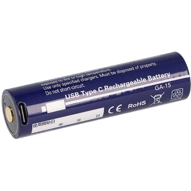 GA-15 ジェントス 専用充電池 1本 GENTOS 【通販モノタロウ】