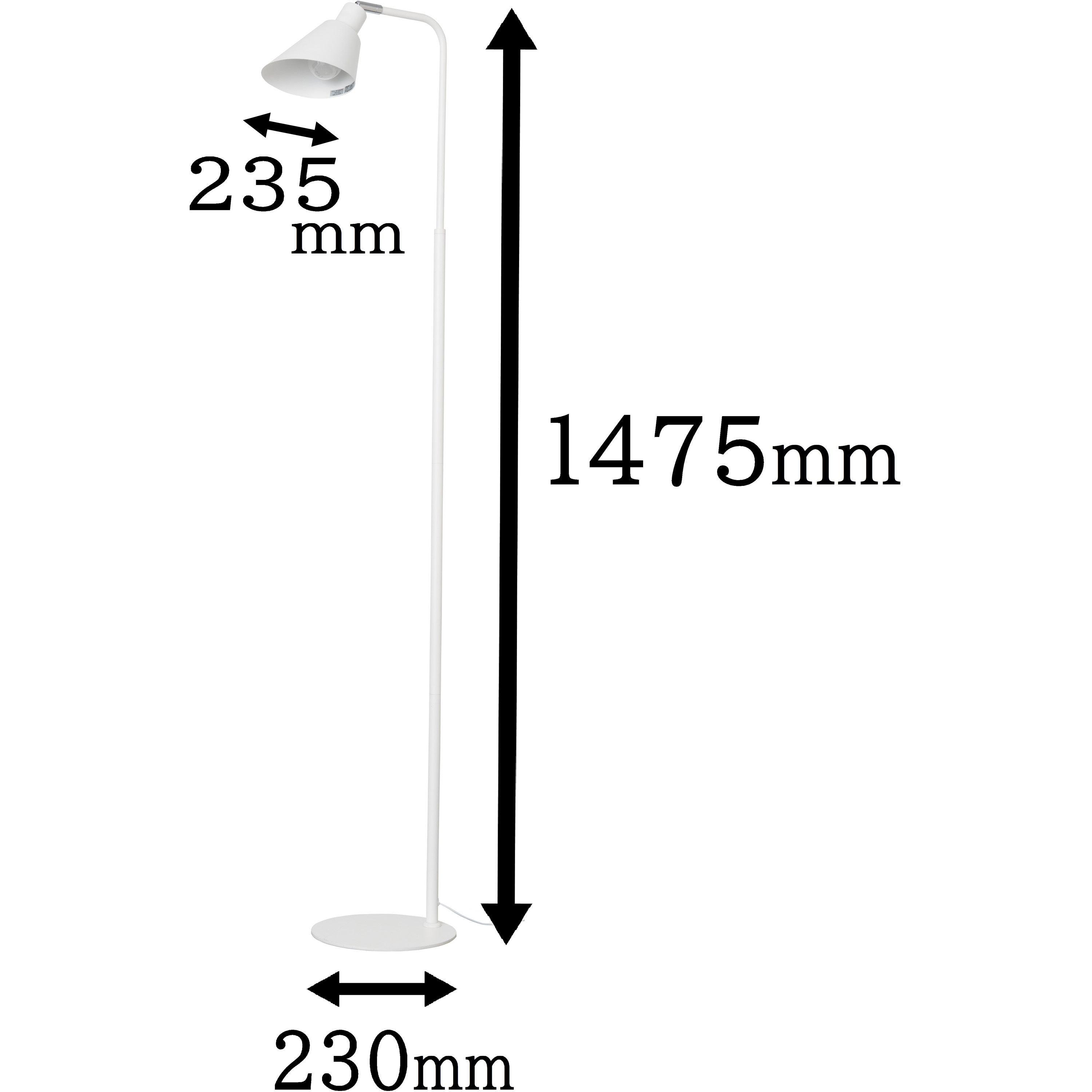 MT-FLOOR-WH フロアースタンド 東京メタル 60W - 【通販モノタロウ】