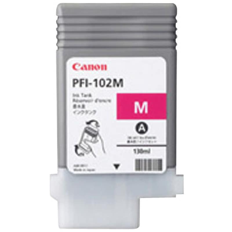 PFI-102M 純正インクカートリッジ Canon PFI-102 1個 Canon 【通販モノタロウ】 5,846円