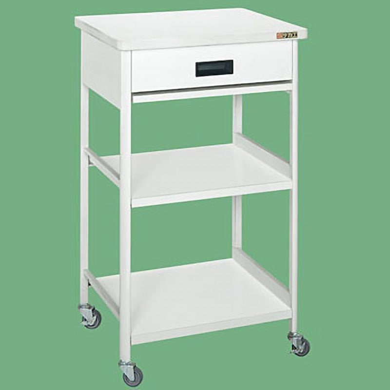 TIC-640A 伝票ワゴン サカエ 引出しあり 3段 均等荷重100kg 高さ900mm間口600mm奥行450mm  TIC-640A