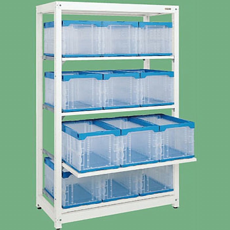 MR-1950B2L マルチプルラック コンテナ収納タイプ サカエ 1台 MR