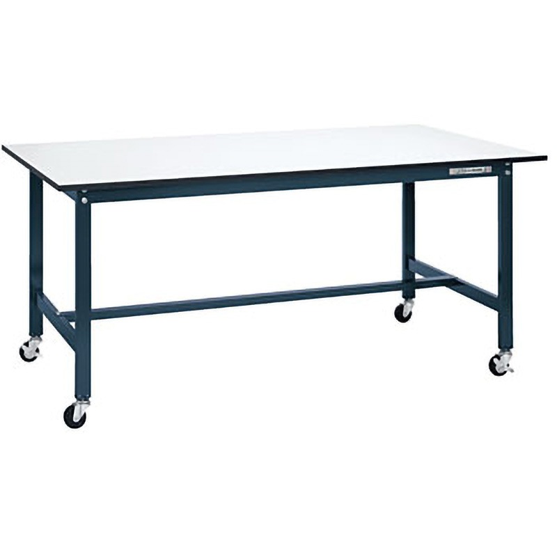 SEL-1890PR 軽量作業台(SELタイプ/耐荷重150kg/ポリエステル天板/H810/キャスター付) サカエ 移動式 対応 間口1800mm奥行900mm  SEL-1890PR