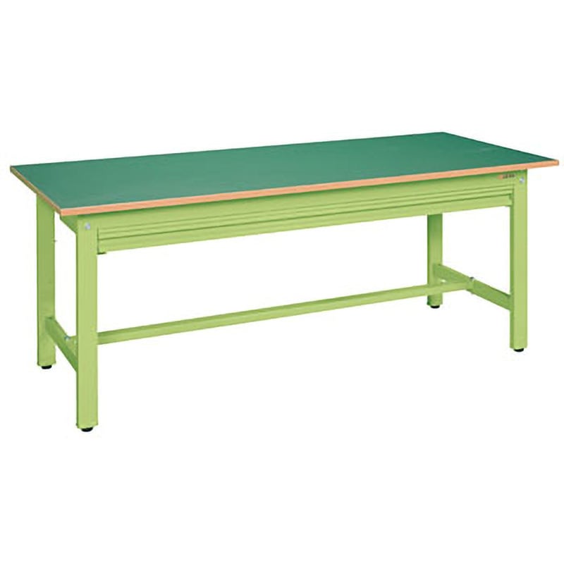 軽量作業台(KK/耐荷重350kg/サカエリューム天板/全面引出し付/H740