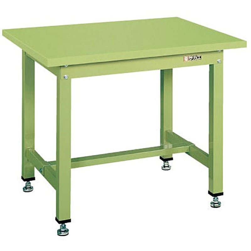 KT-593S 中量作業台(KTタイプ/耐荷重800kg/スチール天板/H740/固定式