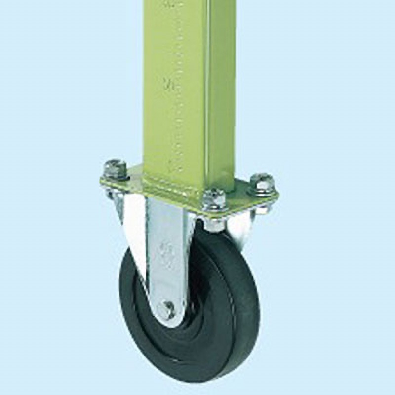 TKK-100KCS 作業台用移動脚 サカエ 対応 キャスター径100mm 1セット(2本)