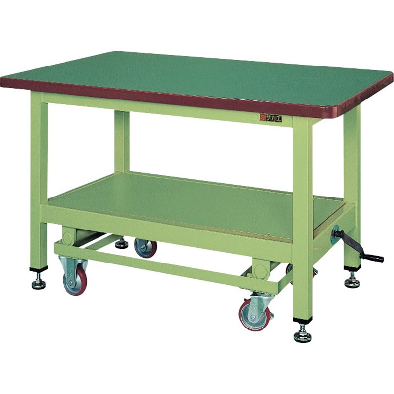 エコツール豊田インター店】サカエ ガスバネ式昇降作業台昇降テーブル