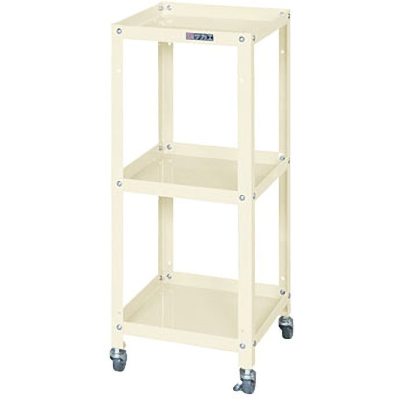 SPS-03HI スペシャルワゴン(SPSタイプ/エラストマー車) サカエ 引出しなし 3段 アイボリー