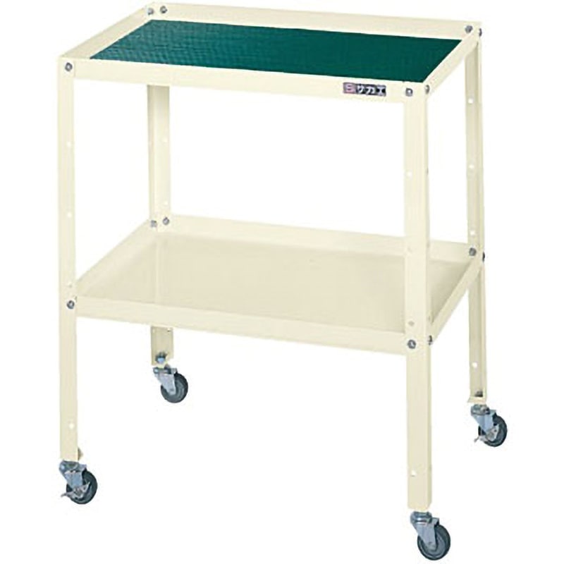 SPB-02I スペシャルワゴン(SPBタイプ/エラストマー車/マット付) サカエ アイボリー 13,075円