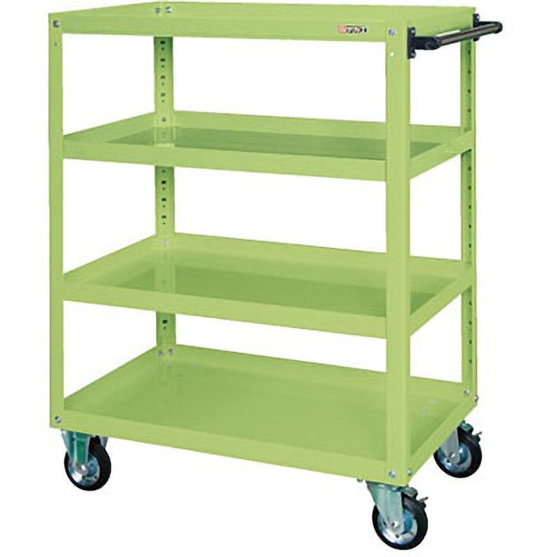 EGR-200L スーパーワゴン(EGRタイプ/W900×D600/ゴム車) サカエ グリーン