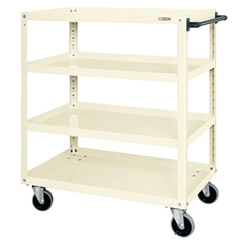 ESR-200LNUI スーパーワゴン(ESRタイプ/W1000×D650/ナイロンウレタン車) サカエ アイボリー   ESR-200LNUI