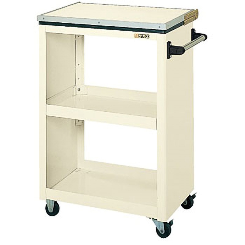 PMW-2WB ホワイトボード付ワゴン サカエ アイボリー