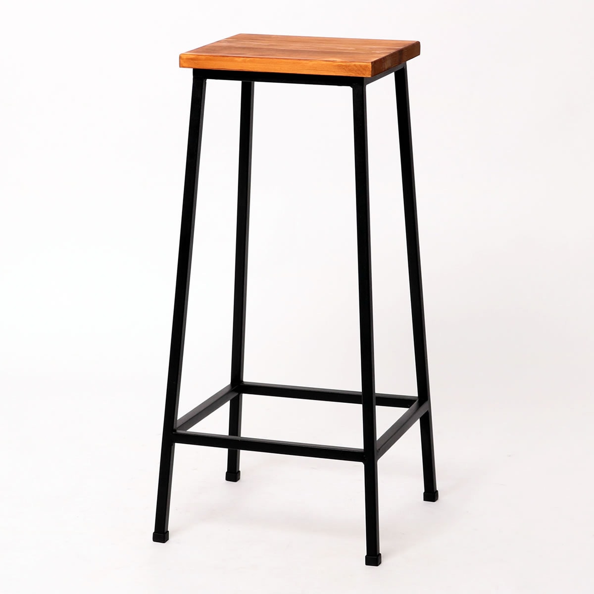 PR-BS67HI ブリック 天然木製スツール 住まいスタイル ブラウン色