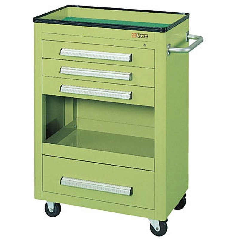 NPM-9C ニューパネルワゴン サカエ 引出しあり 均等荷重431kg 高さ