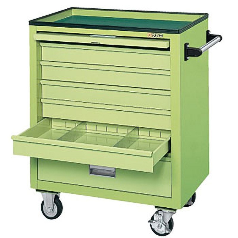 セット割引　エスコフィエ SS-A5N エスエスワゴン サカエ 引出しあり 上段5段 均等荷重280kg 高さ