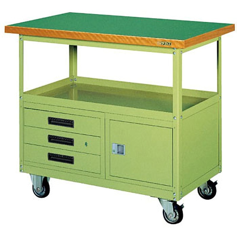 SKR-300 移動作業車(大型ツールワゴン) サカエ 均等荷重300kg