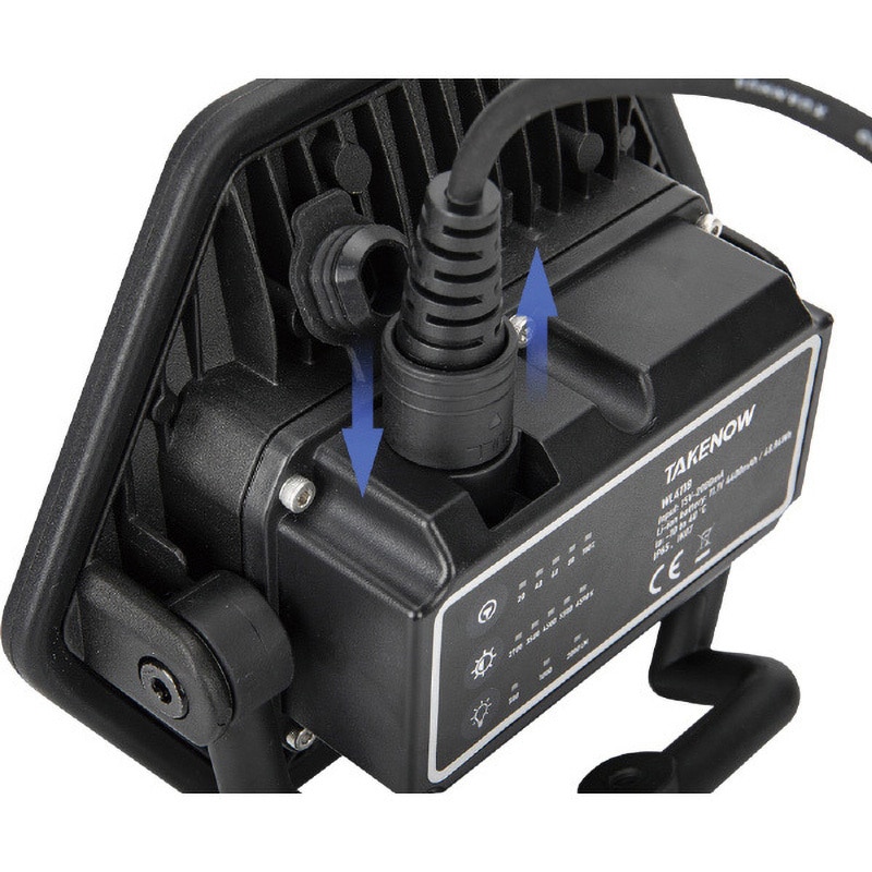 WL4118 充電式LED 五光色ワークライト 1個 TAKENOW 【通販モノタロウ】