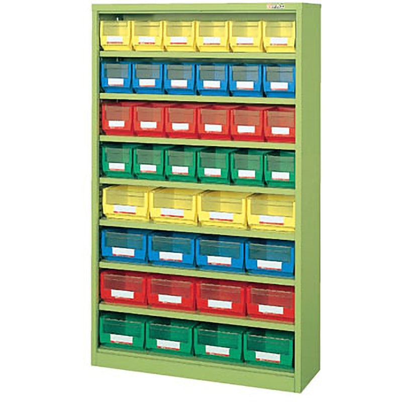 NCR-15C コンテナラックケース サカエ 段数8 外寸法920×310×1535mm NCR