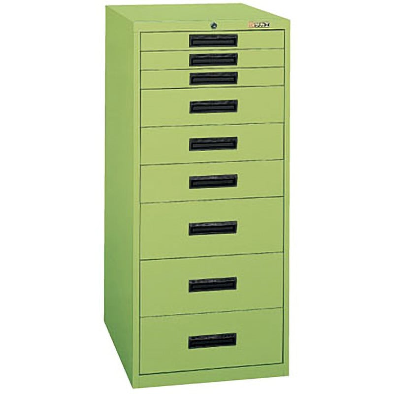 Sagggキャビネット SVE-1103 軽量キャビネット SVE型 サカエ グリーン 外寸法500×550