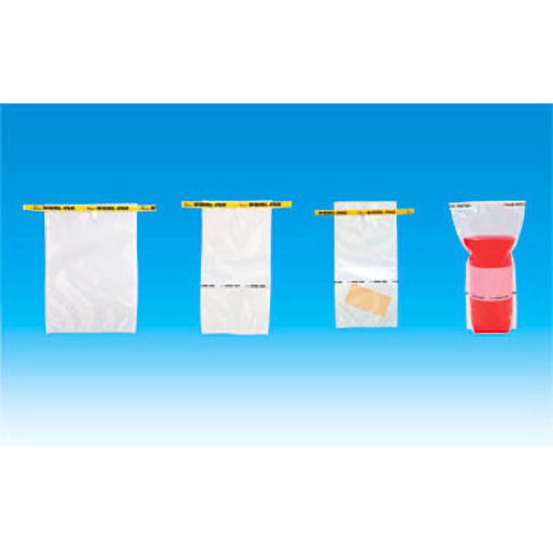 サンプルセット BO1195WA 滅菌サンプルバッグ 1箱(500枚) TGK(東京硝子器械