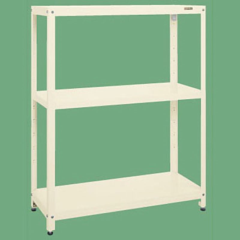 SPR-2103I スーパーラック サカエ アイボリー色 スチール 荷重1000kg 3段 荷重80kg/段 高さ1500mm奥行390mm  SPR-2103I